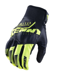 Kenny - Manusi DEFENDER BLACK NEON YELLOW