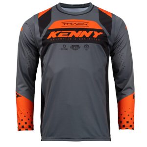Kenny - Tricou TRACK FOCUS orange black