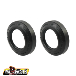 Fm-Parts protectii rulmenti fata KTM/HSQ/GASGAS 2015-2023 Black