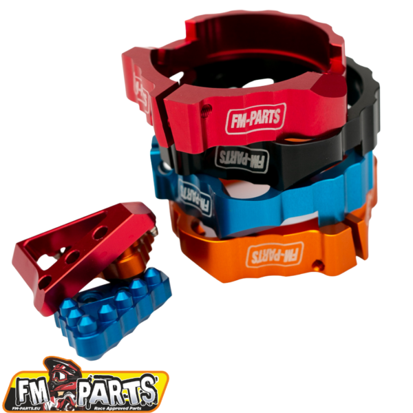 Fm-Parts Protectie Flansa Evacuare KTM / Husqvarna 250/300 2017-2025 Blue