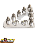 Fm-Parts Capat Pedala Frana Marita V2 Ktm/Husqvarna/GasGas 2003-2024 Silver