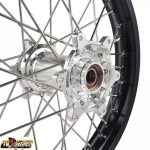 Fm-Parts Set Roti Fata-Spate 21''-18'' Ktm/Husqvarna/GasGas 2017-2023 Black