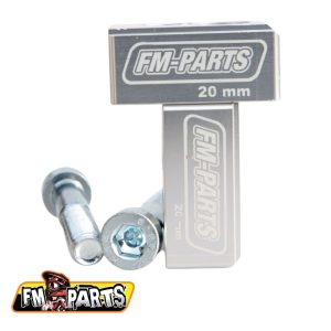 Fm-Parts Inaltatoare Ghidon KTM / HSQ / Gas Gas 20'mm Silver