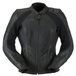 Geaca de piele LIVIA Negru negru