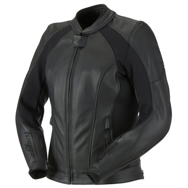 Geaca de piele LIVIA Negru negru