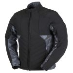 Geaca barbat ICETRACK negru-camuflaj