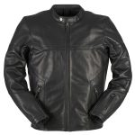 Geaca de piele ALLAN, Furygan Negru