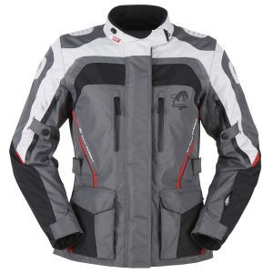 Geaca moto dama APALACHES LADY, Furygan negru gri rosu