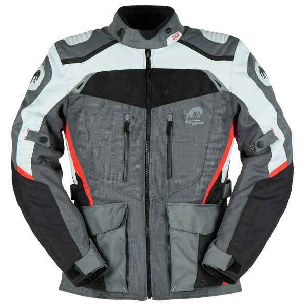 Geaca moto APALACHES VENTED 2W1, Furygan negru gri rosu