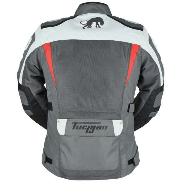 Geaca moto APALACHES VENTED 2W1, Furygan negru gri rosu
