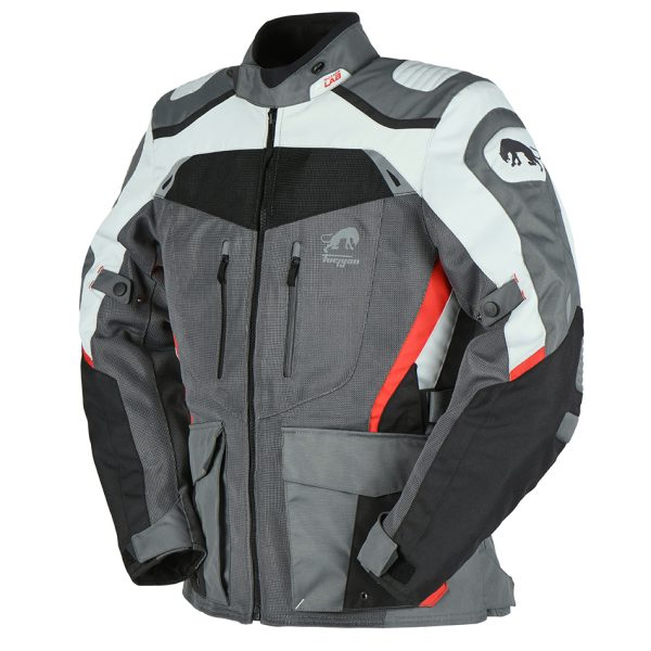 Geaca moto APALACHES VENTED 2W1, Furygan negru gri rosu