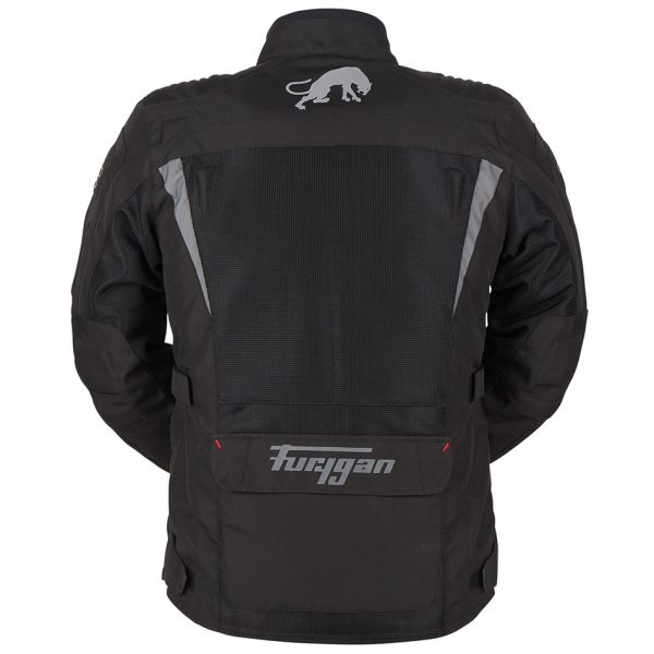 Geaca moto APALACHES VENTED 2W1, Furygan Negru