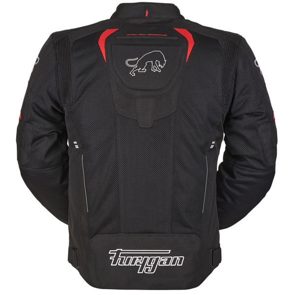 Geaca moto, ULTRA SPARK 3IN1 VENTED, Furygan Negru-rosu
