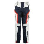 Pantaloni Moto dama, APALACHES LADY, Furygan albastru crem rosu