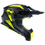 Kenny - Casca TITANIUM CARBON GRAPHIC NEON YELLOW