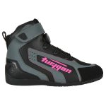 Ghete moto dama, V4 EASY LADY D3O, Furygan negru-roz