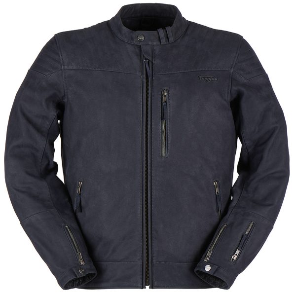 Geaca de piele CLINT EVO, Furygan bleu