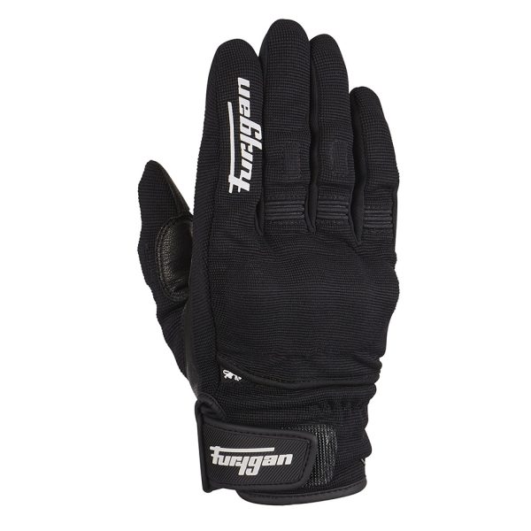 Manusi moto Dama JET LADY D3O, Furygan Negru alb