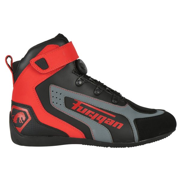 Ghete moto dama, V4 EASY LADY D3O, Furygan Negru-rosu