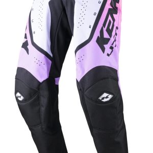 Kenny - Pantaloni TRACK FOCUS WHITE PINK