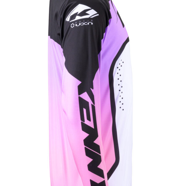 Kenny - Tricou TRACK FOCUS WHITE PINK