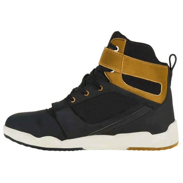 Pantofi moto de barbati GET DOWN Black-brown