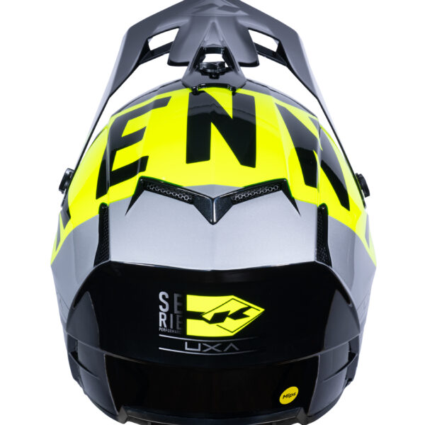 Kenny - Casca PERFORMANCE GRAPHIC black neon yellow silver