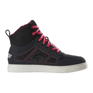 Pantofi moto de dama ANGIE D3O Black-pink