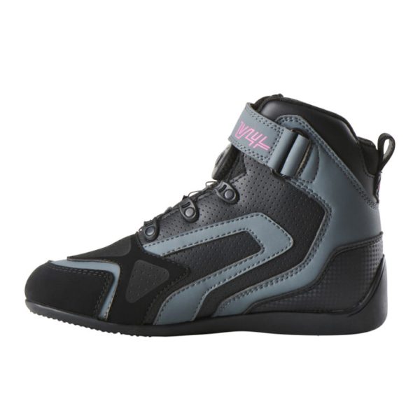 Pantofi moto de dama V4 EASY D30 VENTED LADY Black-pink
