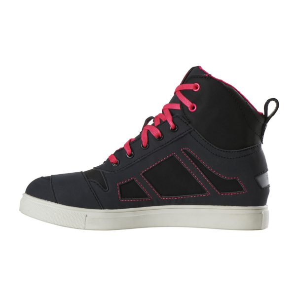 Pantofi moto de dama ANGIE D3O Black-pink