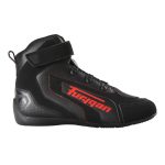 Pantofi moto de barbati V4 EASY D3O VENTED Black-red
