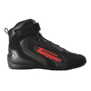 Pantofi moto de barbati V4 EASY D3O VENTED Black-red