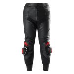Pantaloni moto de barbati DRACK Black-Red-Red