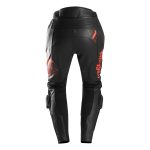 Pantaloni moto de barbati DRACK Black-Red-Red