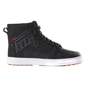 Pantofi moto de barbati STOCKTON AIR D3O Black-red