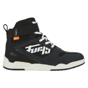Pantofi moto de barbati GET DOWN Black-white