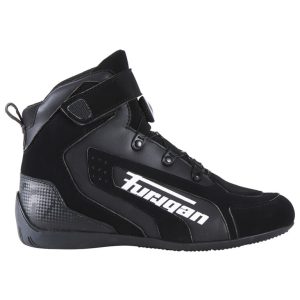 Pantofi moto de barbati V4 EASY D3O Black-white