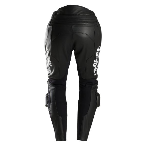 Pantaloni moto de barbati DRACK Black-white
