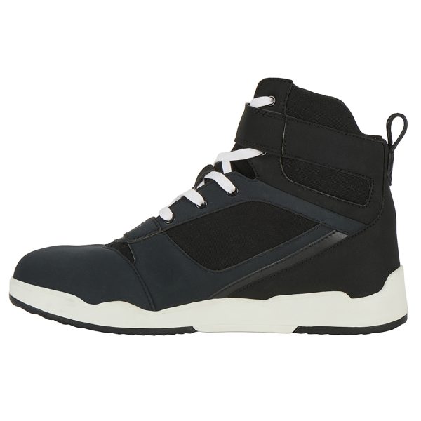 Pantofi moto de barbati GET DOWN Black-white