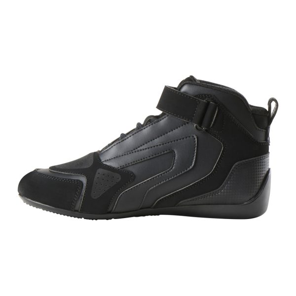 Pantofi moto de barbati V3 Black-white