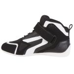 Pantofi moto de barbati V4 VENTED Black-white
