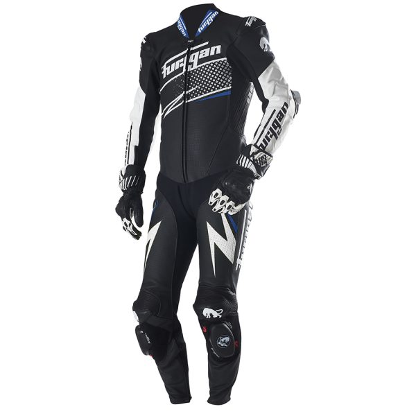 Combinezon FULL RIDE Black-white-blue