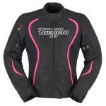 Geaca de dama ODESSA Black-white-pink