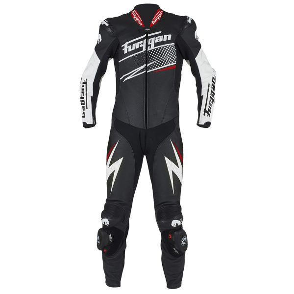 Set - Combinezon FULL RIDE Black-white-red