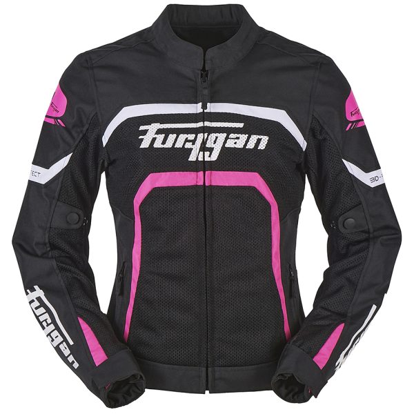 Geaca de dama MYSTIC EVO VENTED Black-white-pink