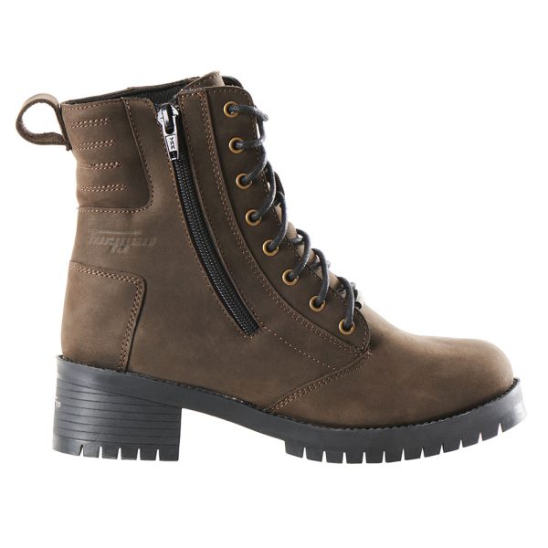 Pantofi moto de dama JANIS LADY D3O Brown