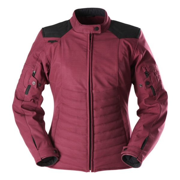 Geaca de dama ICETRACK LADY Burgundy-black