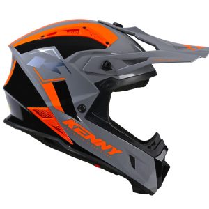 Kenny - Casca TITANIUM GRAPHIC GREY ORANGE