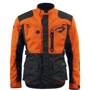 Geaca Kenny TITANIUM orange black