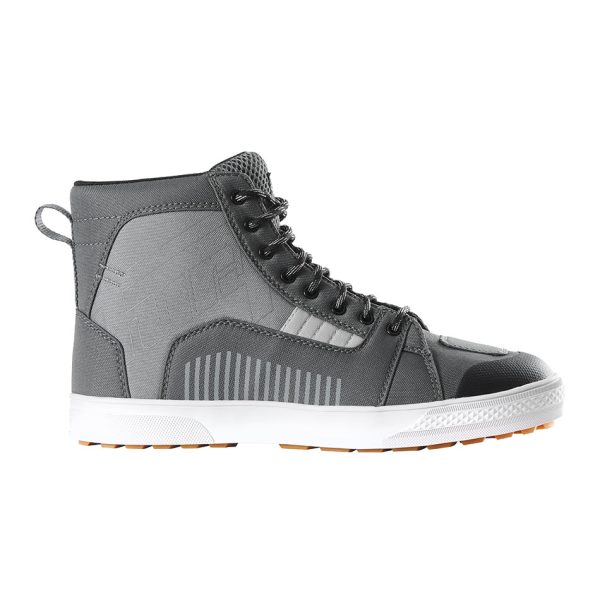 Pantofi moto de barbati STOCKTON AIR D3O Pearl-charcoal
